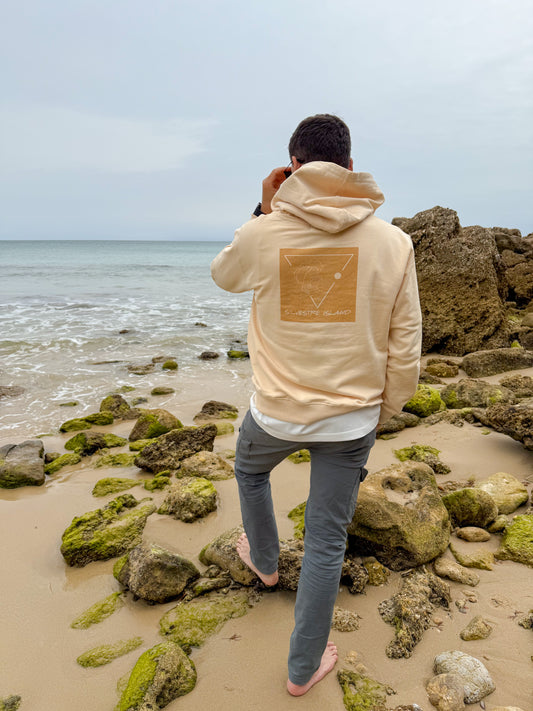 Sudadera Beige