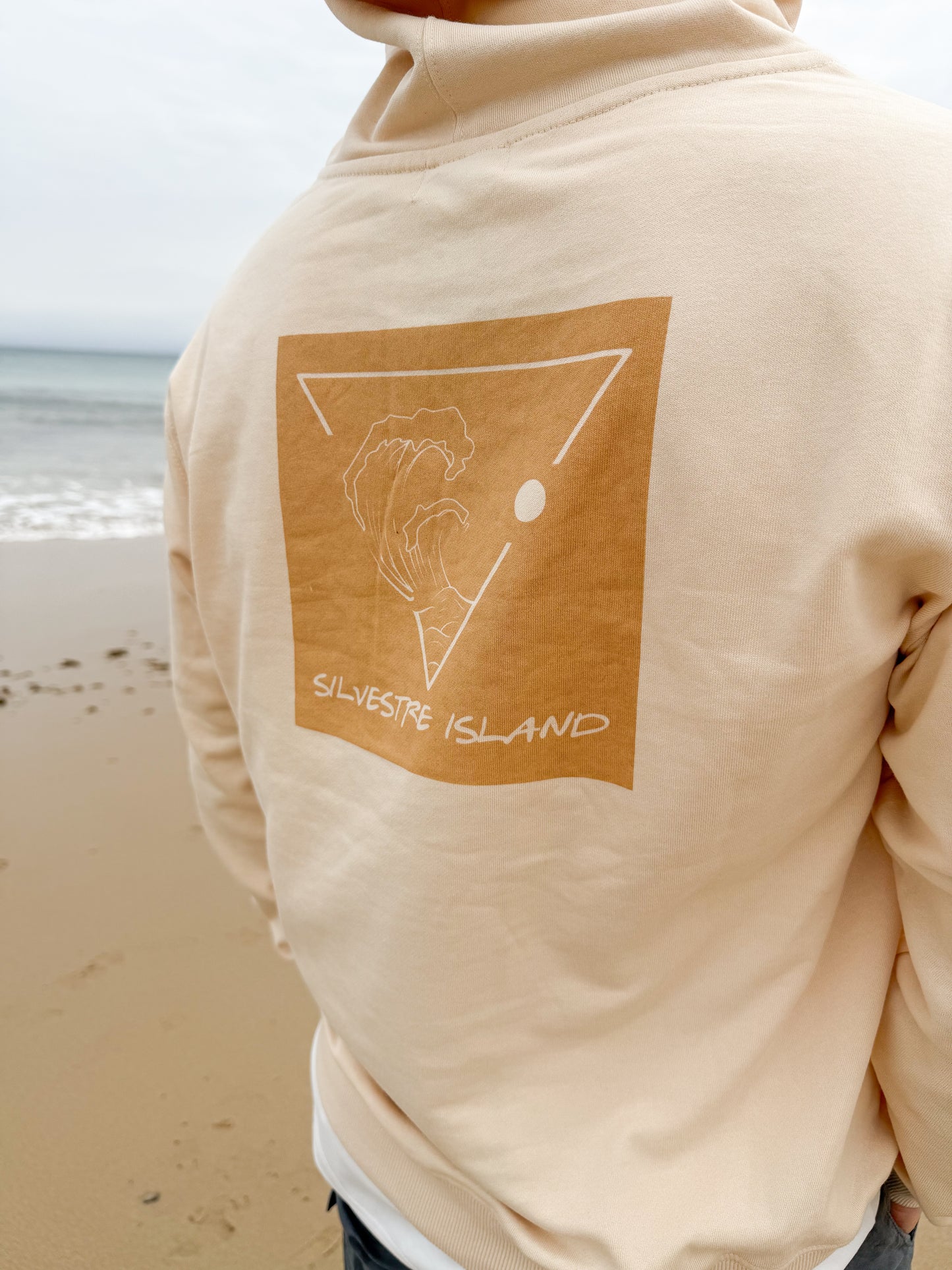Sudadera Beige
